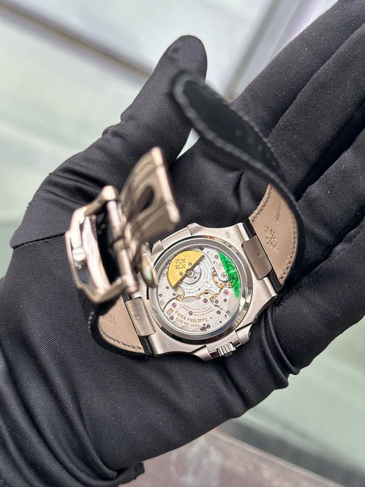 Patek Philippe Nautilus White Gold Box & Papers